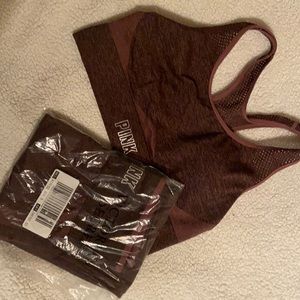 PINK SET purple mauve color.